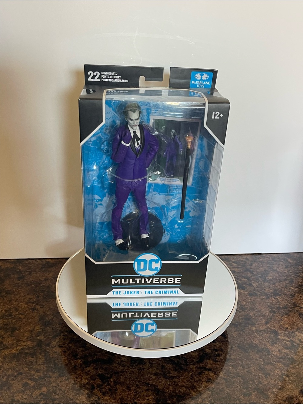 DC Multiverse The Joker Figure - Purple Suit with Cane